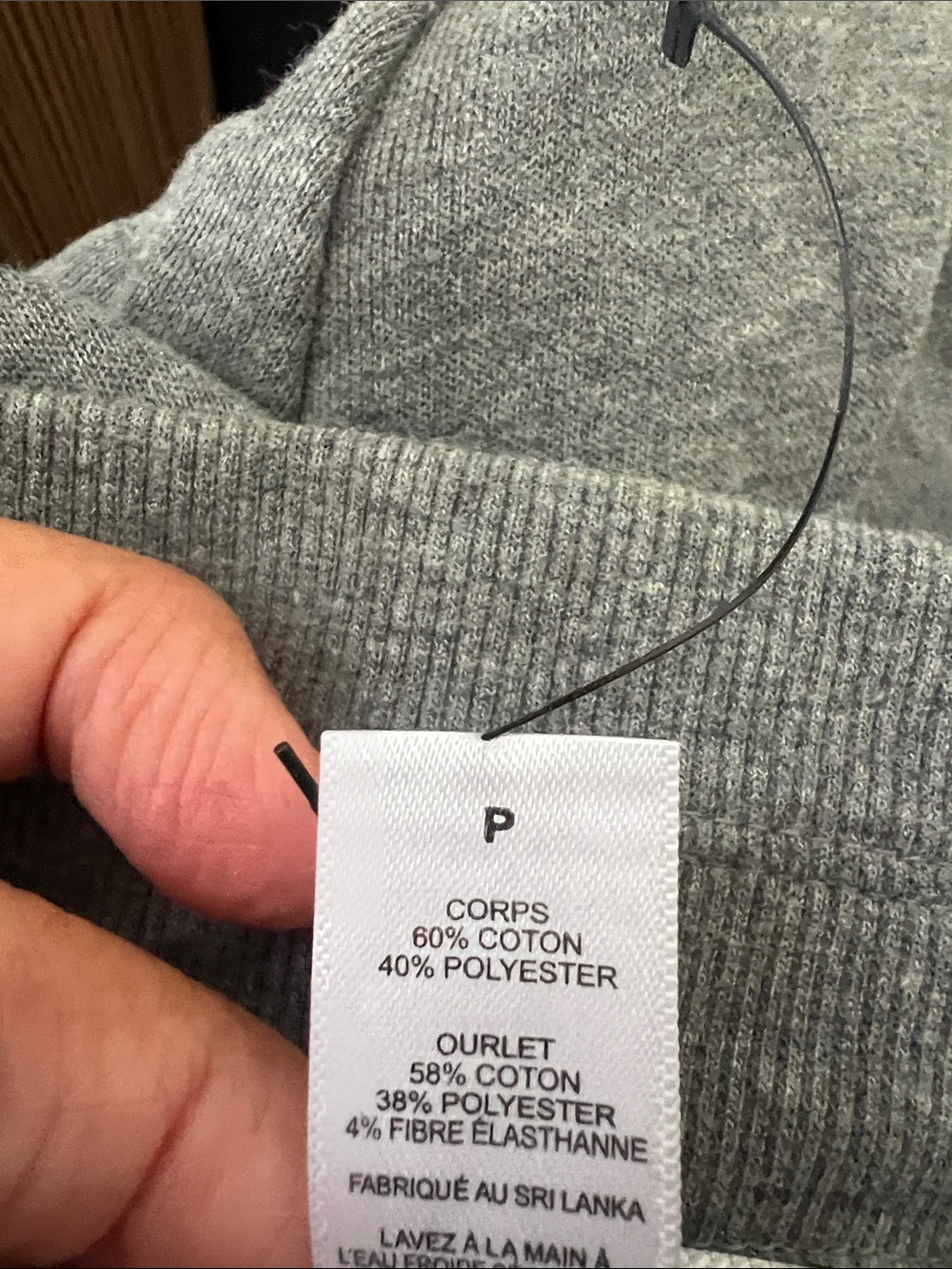 Express Gray Sweatpants with Rhinestone Details - Picture 9 of 9